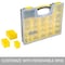 Stalwart Storage Organizer Tool Box Set - 4 Plastic Organizers with Compartments by Yellow/Black 75-MJ4645102 - alternate 5